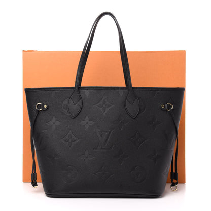 Louis Vuitton Empreinte Monogram Giant Neverfull MM Black 11 of 11