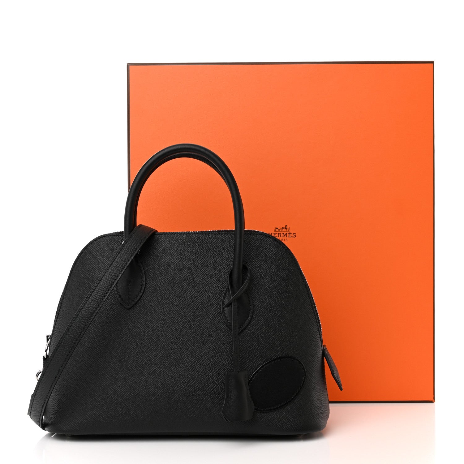 Hermes Epsom Swift Vache Hunter En Desordre 1923 Bolide 25 Black 10 of 10
