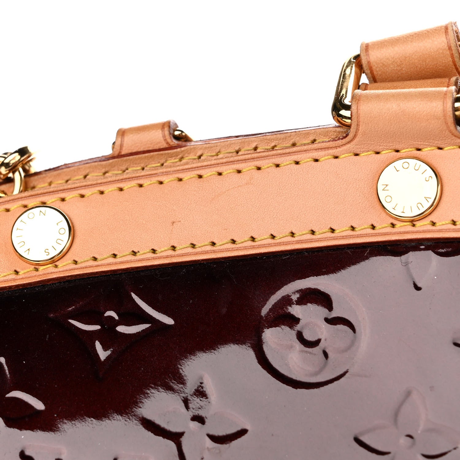 Louis Vuitton Vernis Brea GM Amarante 11 of 15
