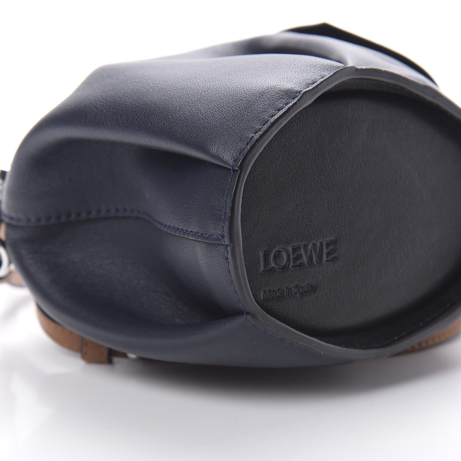 Loewe Calfskin Mini Sailor Elephant Crossbody Bag Deep Blue 9 of 10