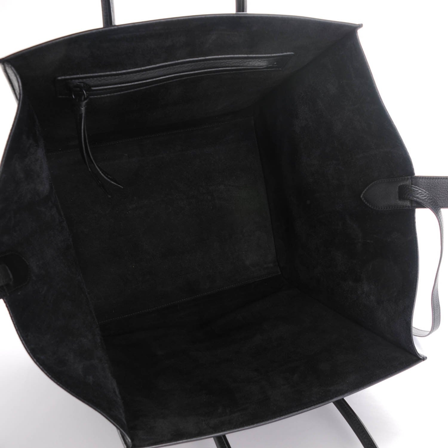 Celine Supple Calfskin Medium Phantom Luggage Black 5 of 8