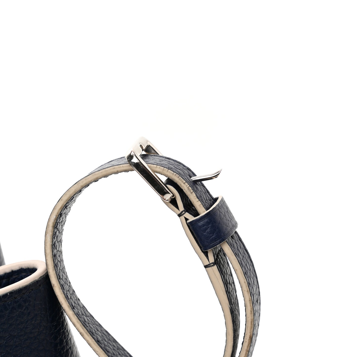 Taurillon Capucines PM Blue White