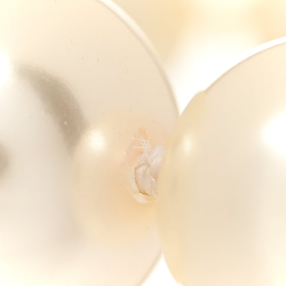 Chanel Graduated Pearl Crystal CC Bracelet Gold 5 of 7