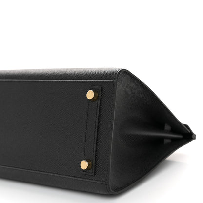 Hermes Epsom Birkin Sellier 25 Black 9 of 12