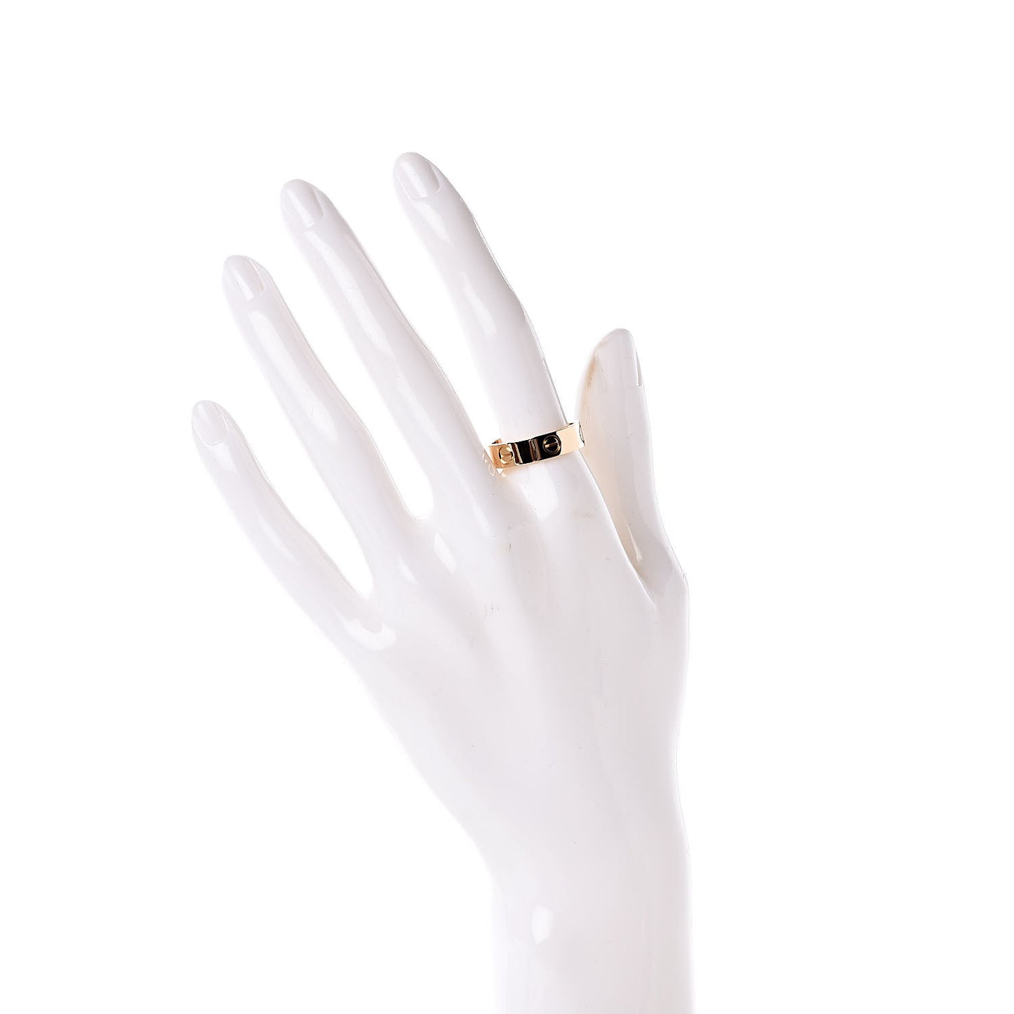 18K Yellow Gold 5.5mm LOVE Ring 57 8