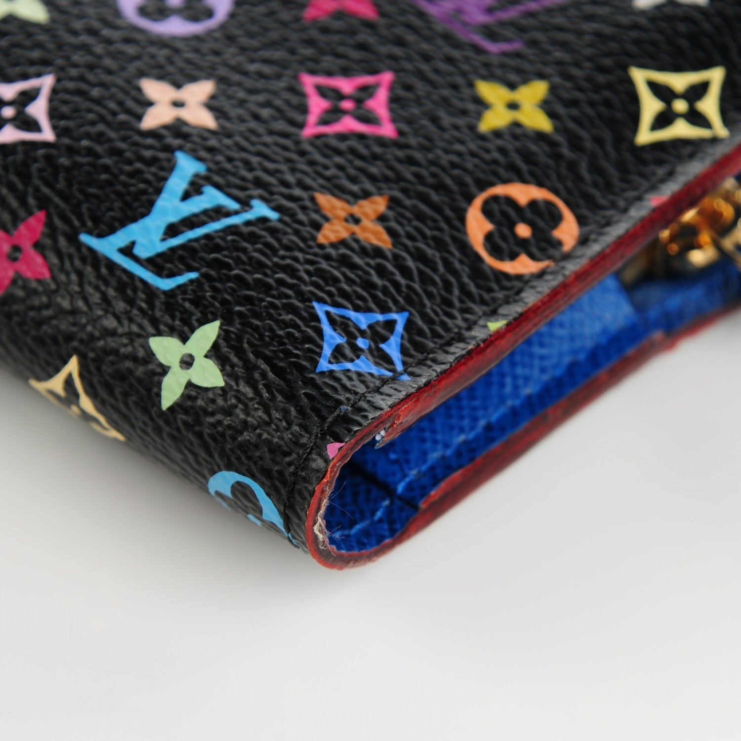 Louis Vuitton Monogram Multicolor Insolite Wallet Black Bleuet 8 of 8