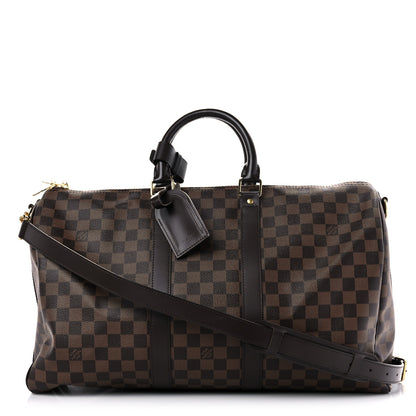 Louis Vuitton Damier Ebene Keepall Bandouliere 45 1 of 11