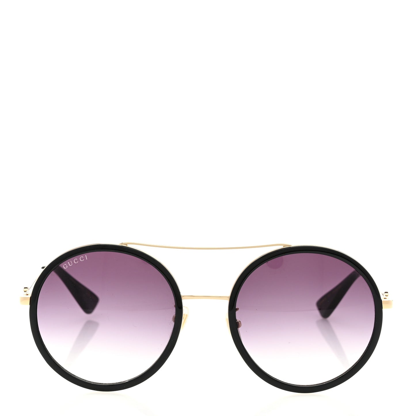 Metal Round Frame Sunglasses GG0061S Black