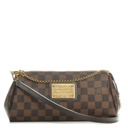 Louis Vuitton Damier Ebene Eva Clutch 1 of 7