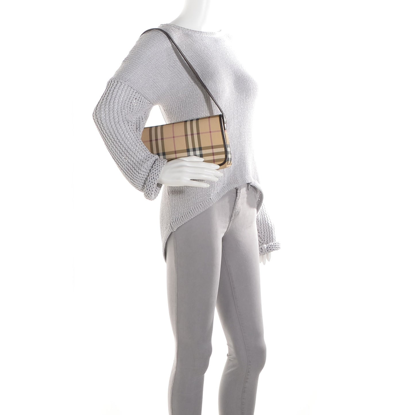 House Check Pochette Flap Bag