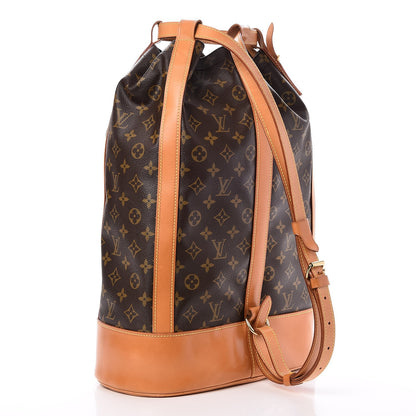 Louis Vuitton Monogram Randonnee GM Backpack 3 of 9