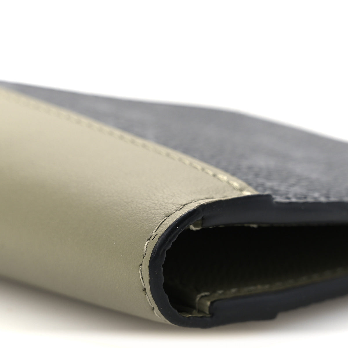 Louis Vuitton Monogram Eclipse Slender Wallet Khaki Green 9 of 10