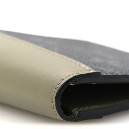 Louis Vuitton Monogram Eclipse Slender Wallet Khaki Green 9 of 10