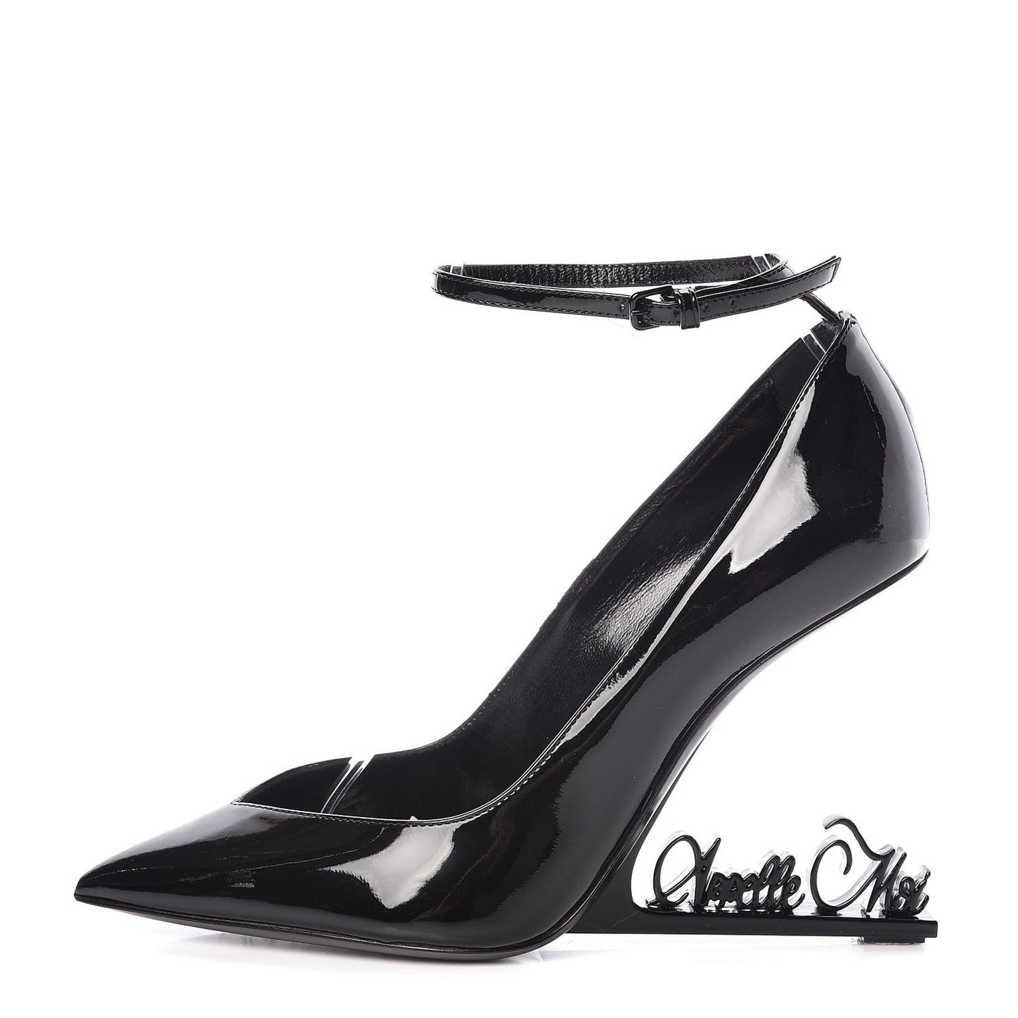 Patent Opyum Appelle Moi Ankle Strap Pump 36 Black