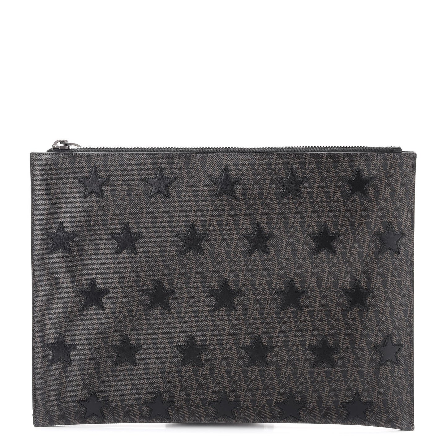 Nappa Toile Classic Monogram Star Rider iPad Pouch Nero Black Lino