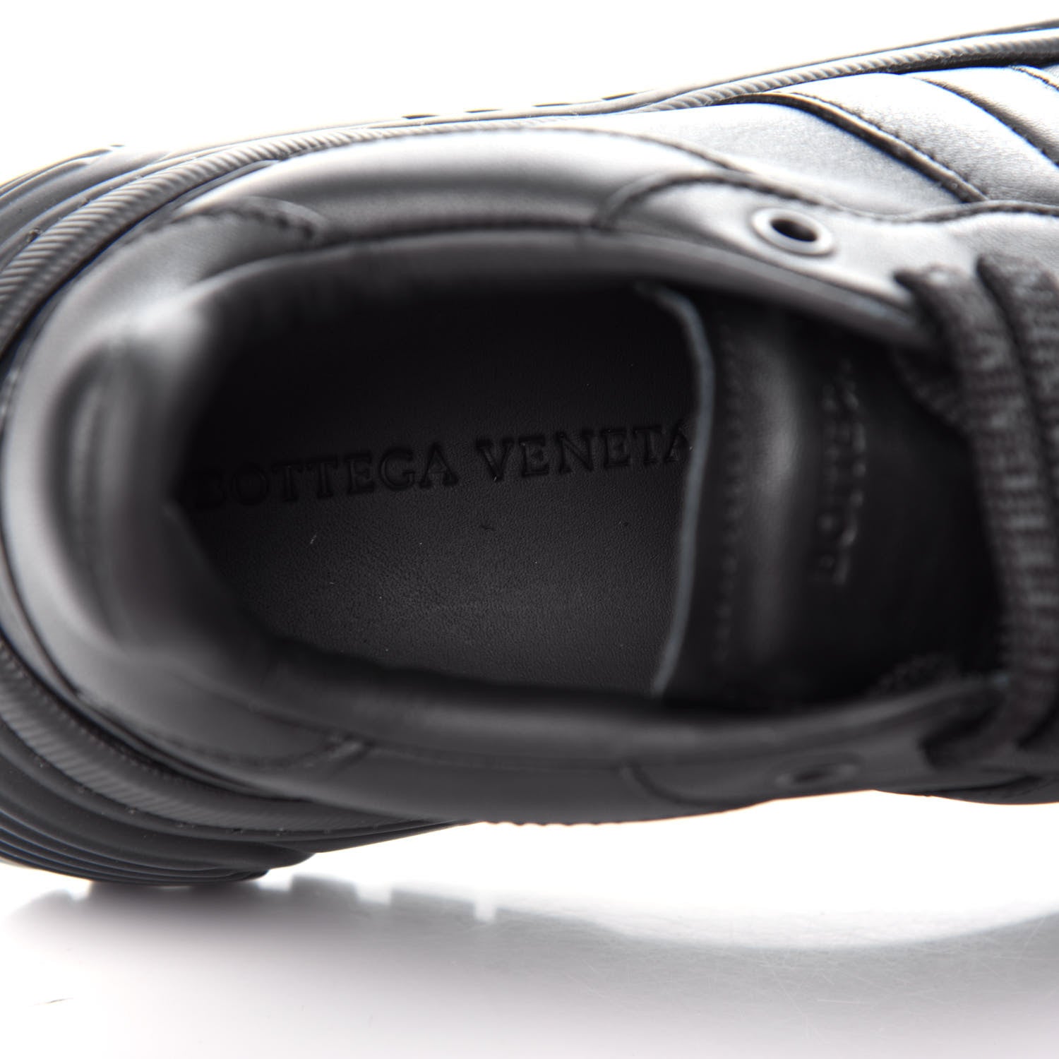 Bottega Veneta Calfskin Womens The Speedster Sneakers 36.5 Black 8 of 13