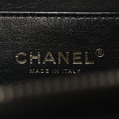 Chanel Shiny Calfskin Quilted Small Pick Me Up Vanity Case Black 6 of 11