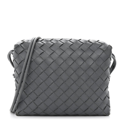 Bottega Veneta Nappa Intrecciato Small Loop Camera Bag Thunder 1 of 13