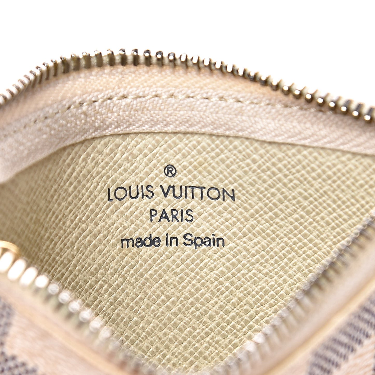 Damier Azur Key Pouch