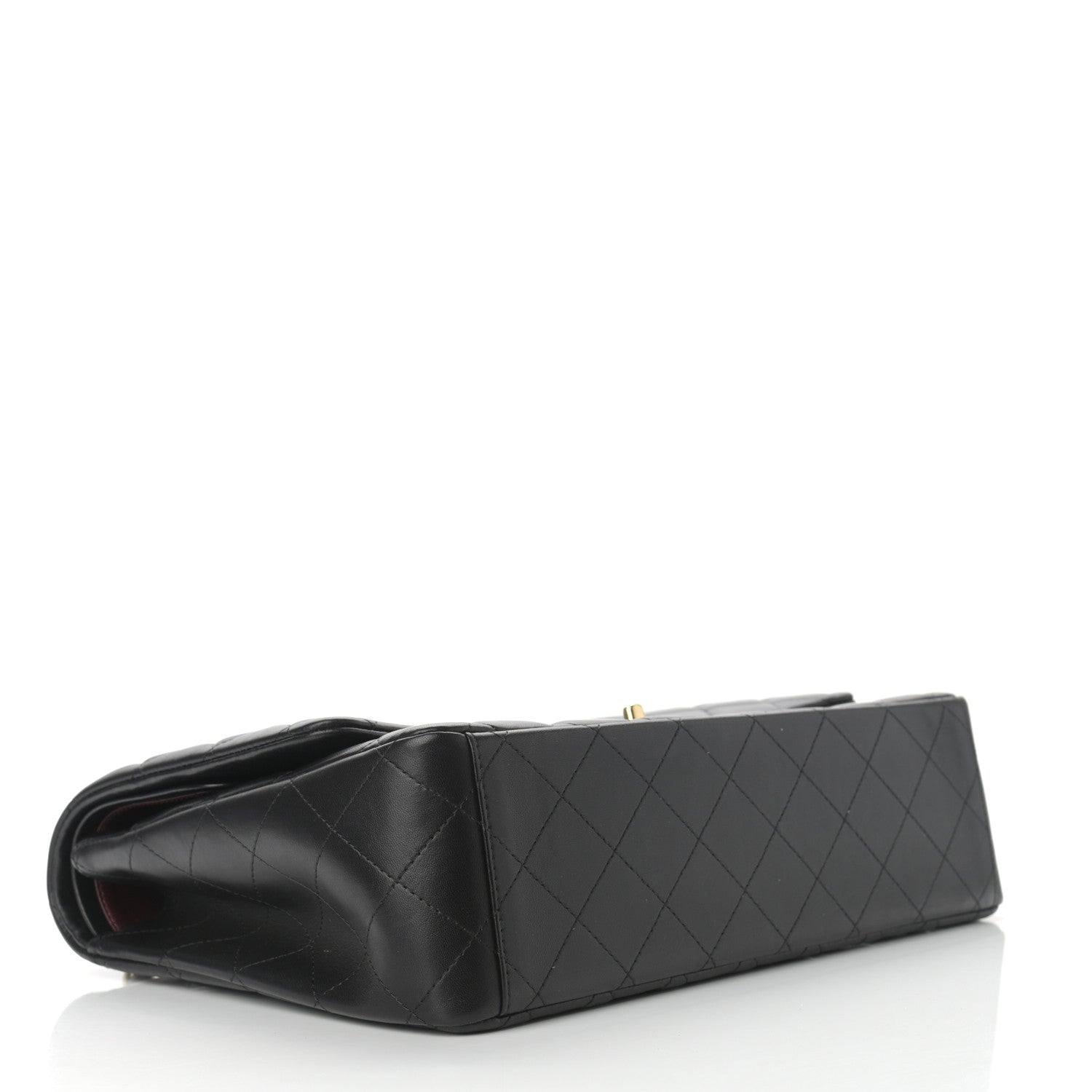 Chanel Lambskin Quilted Maxi Double Flap Black 4 of 12