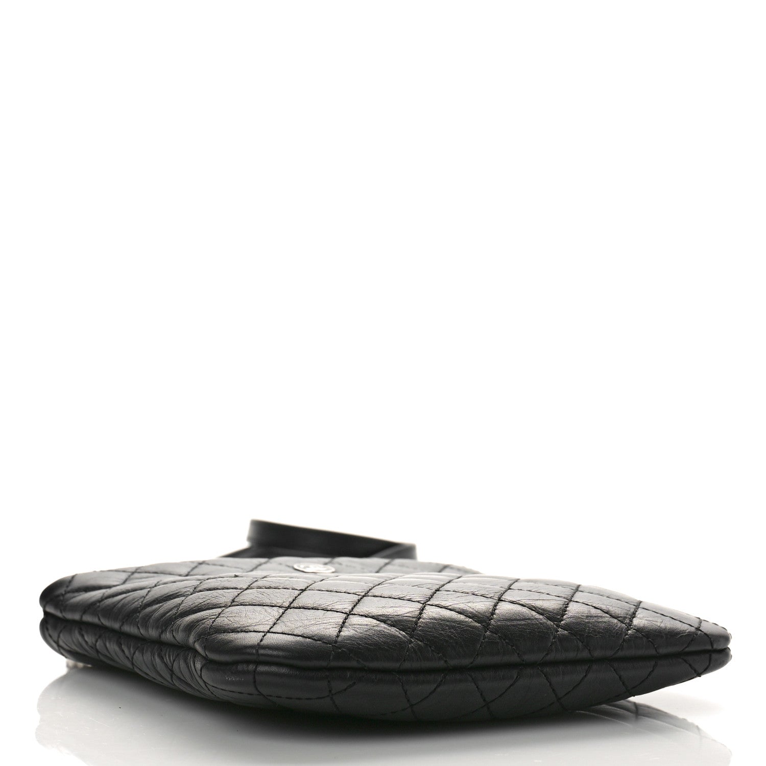 Chanel Aged Calfskin Quilted Crossbody Bag Black 4 of 10