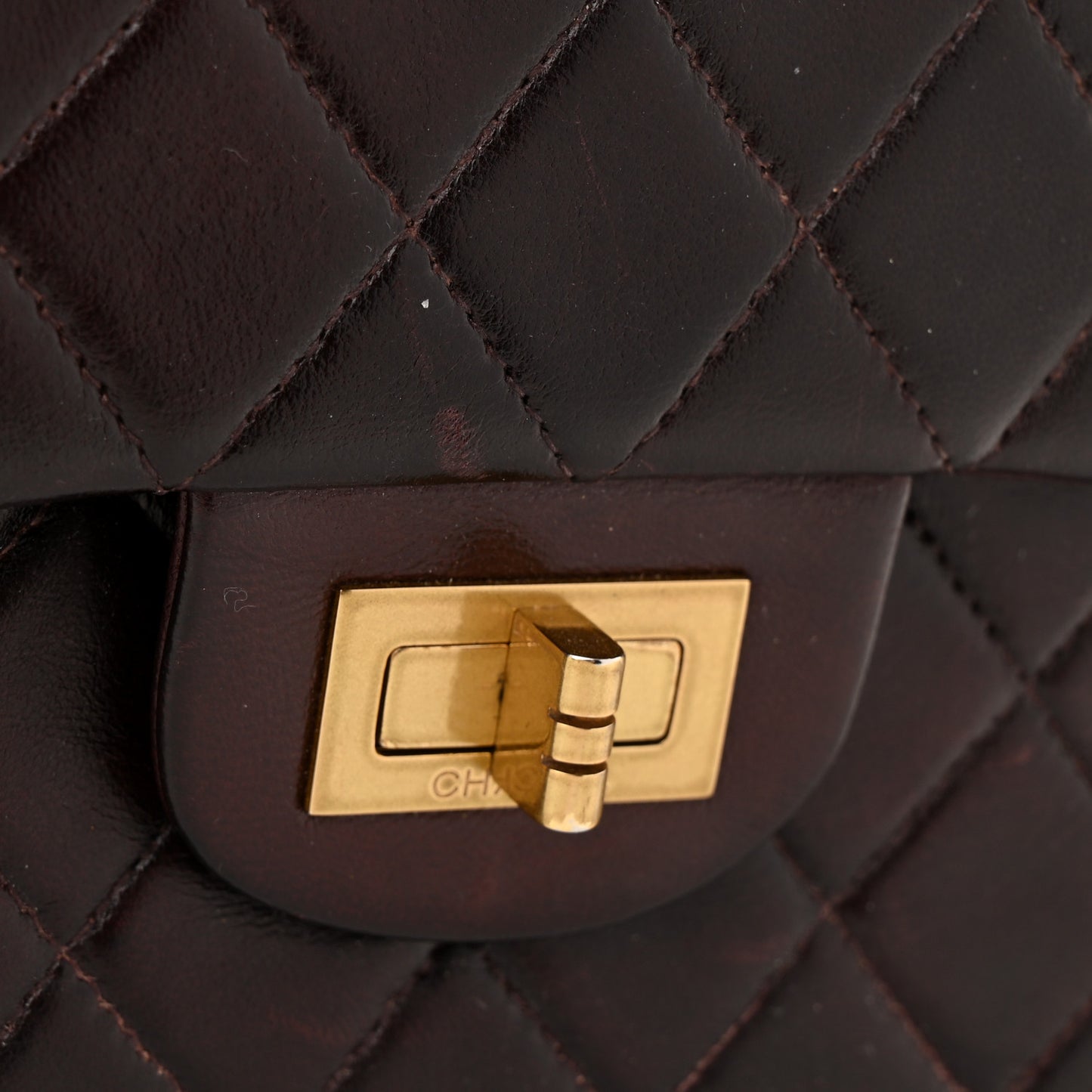 Lambskin Quilted 2.55 Reissue 225 Flap Brown