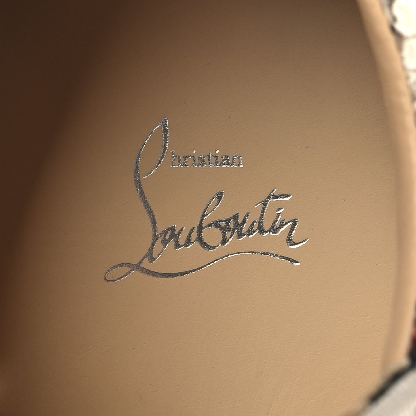 Suede Calfskin Snake Embossed Louis Junior Flat Sneakers 43 Multicolor