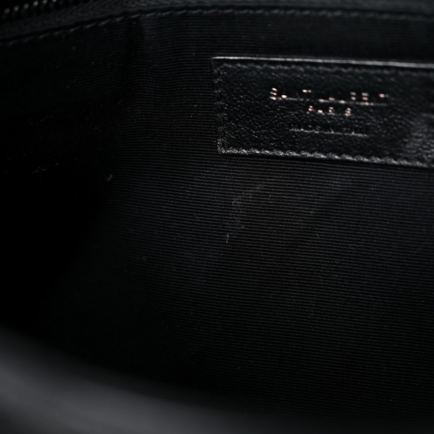 Saint Laurent Crinkled Calfskin Matelasse Monogram Medium Niki Chain Satchel Black 10 of 13