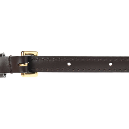 Louis Vuitton Calfskin 12mm Adjustable Shoulder Strap Brown 4 of 5