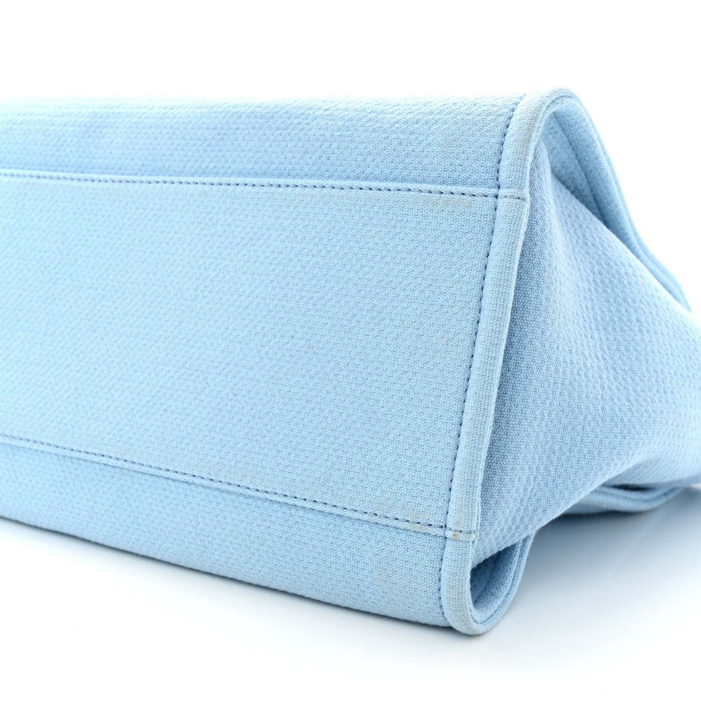 Mixed Fibers Medium Deauville Tote Light Blue