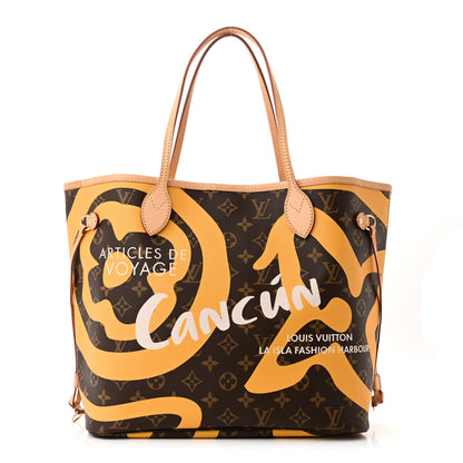 Louis Vuitton Monogram Tahitienne Cancun Neverfull MM 1 of 10