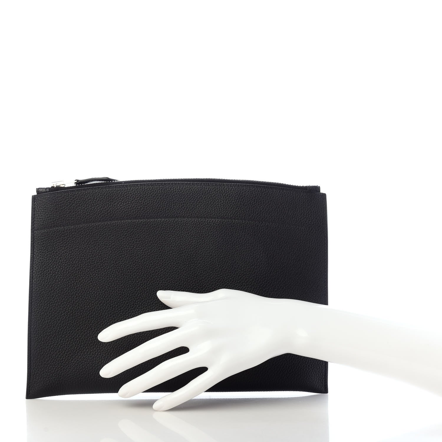 Hermes Togo Bazar Pouch Black 2 of 6