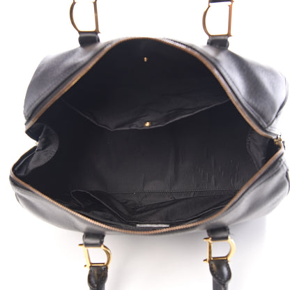 Christian Dior Calfskin Bowler Black 4 of 15