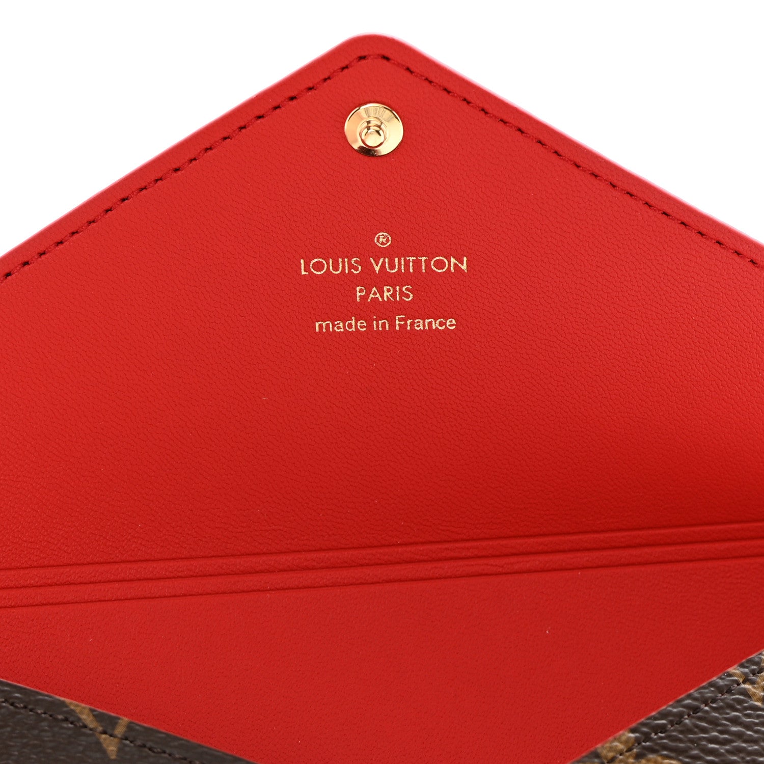 Louis Vuitton Monogram Medium Kirigami Pochette Insert Coquelicot 6 of 6
