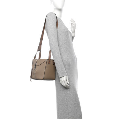 Loewe Soft Grained Calfskin Compact Hammock Shoulder Bag Sand 2 of 9