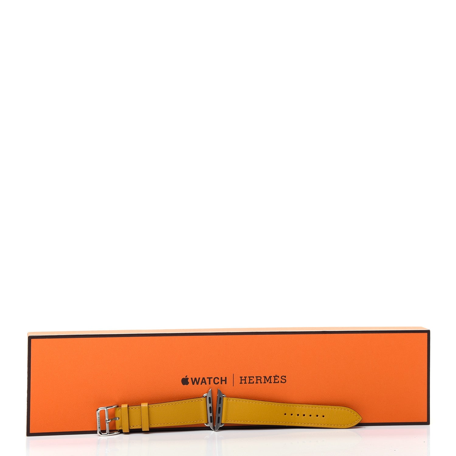 Hermes Swift 40mm Apple Watch Band Jaune Ambre 6 of 6