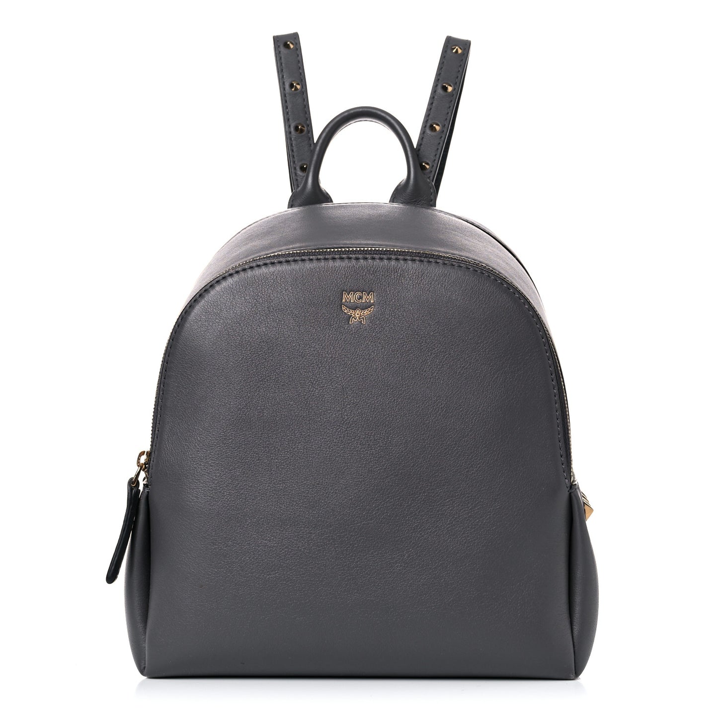 Calfskin Mini Duchess Polke Studs Backpack Grey