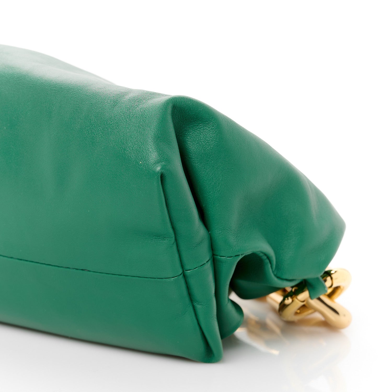 Bottega Veneta Calfskin The Pouch Chain Raintree 10 of 10
