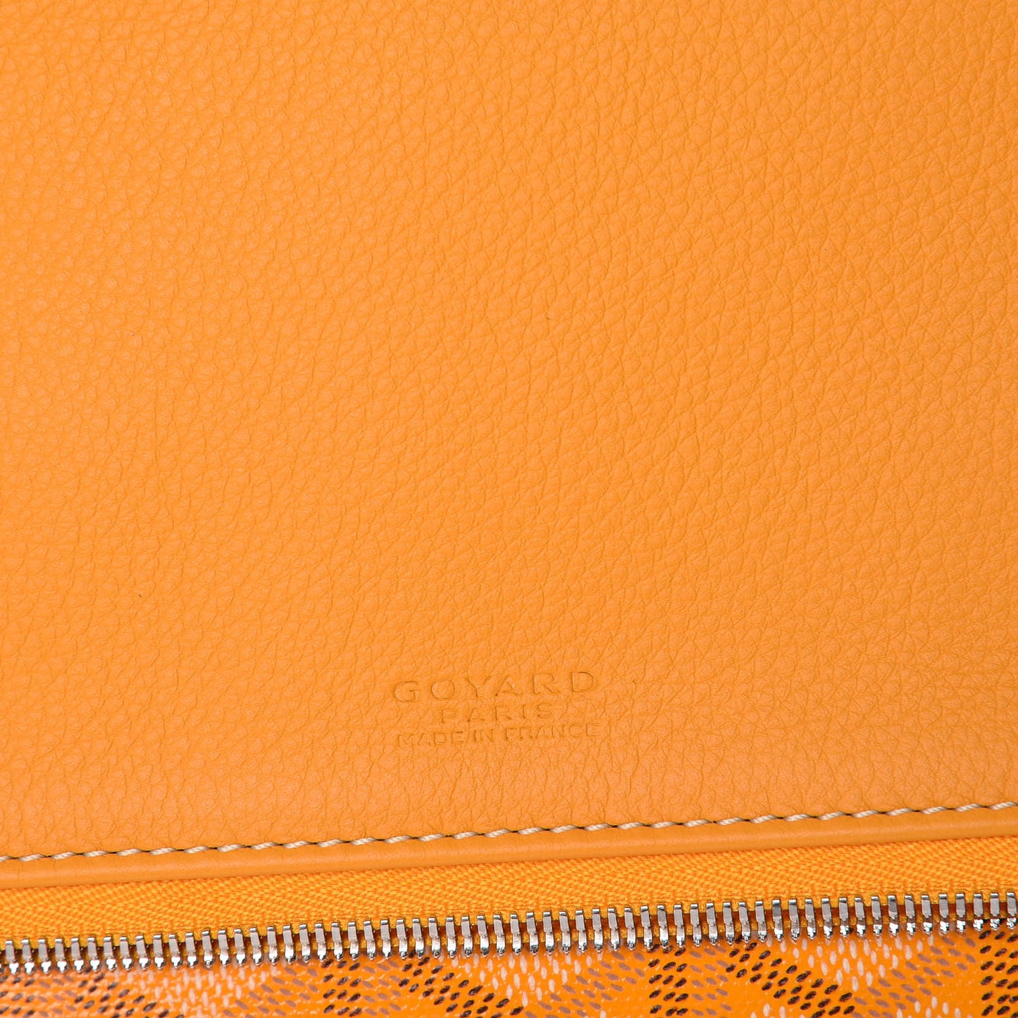 Goyardine Sainte Marie Soft Clutch Yellow