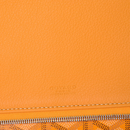 Goyard Goyardine Sainte Marie Soft Clutch Yellow 10 of 14