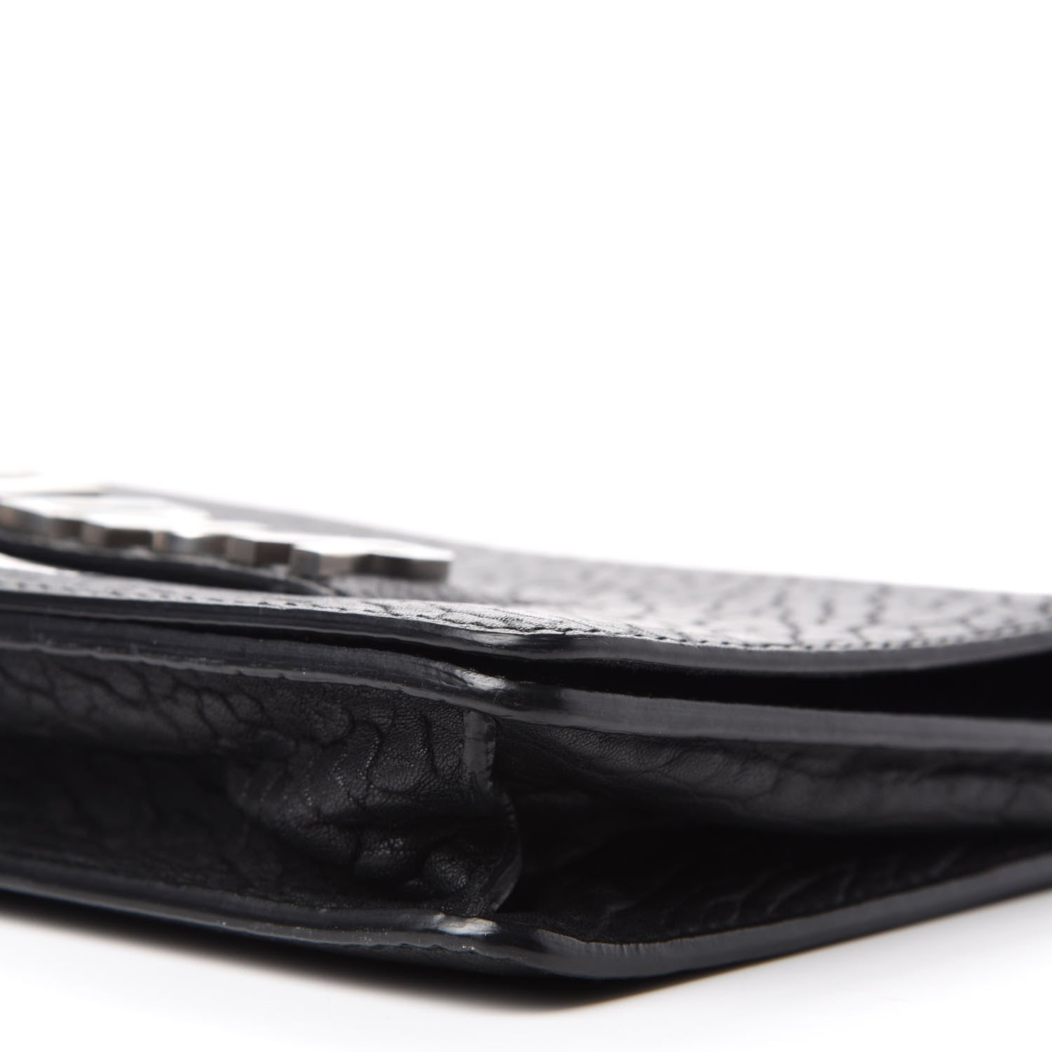 Christian Dior Canyon Grained Lambskin J'Adior Chain Flap Bag Black 7 of 9