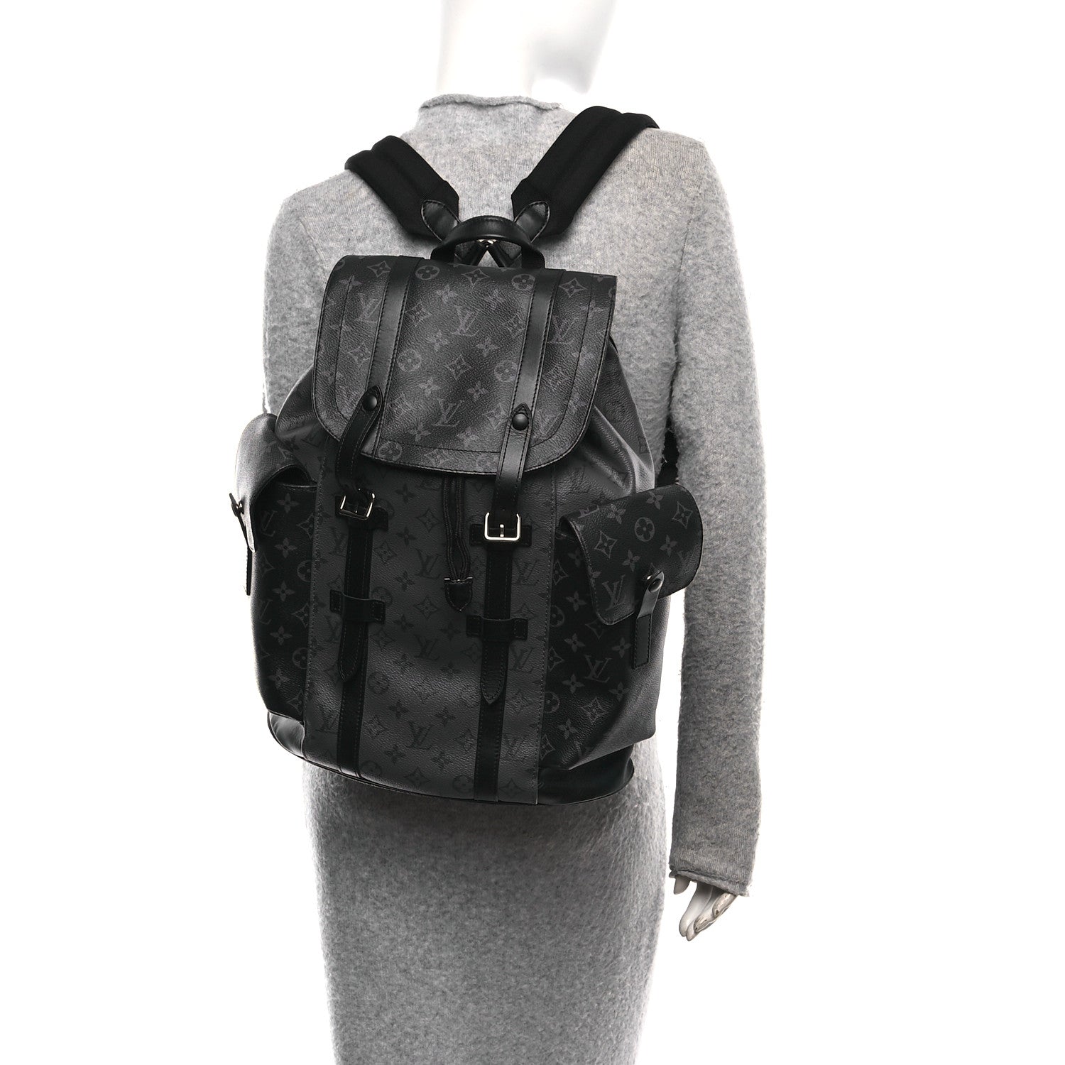 Louis Vuitton Reverse Monogram Eclipse Christopher PM Backpack 2 of 9