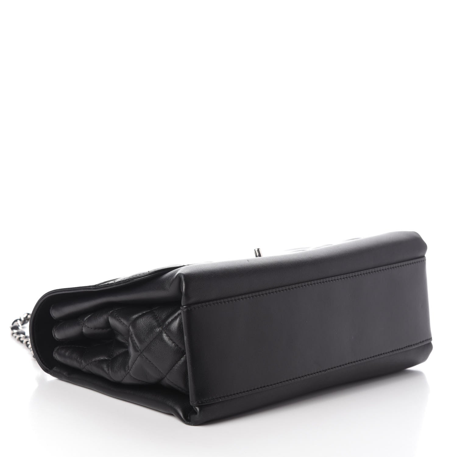 Chanel Calfskin Jumbo Tramezzo Flap Black 4 of 15
