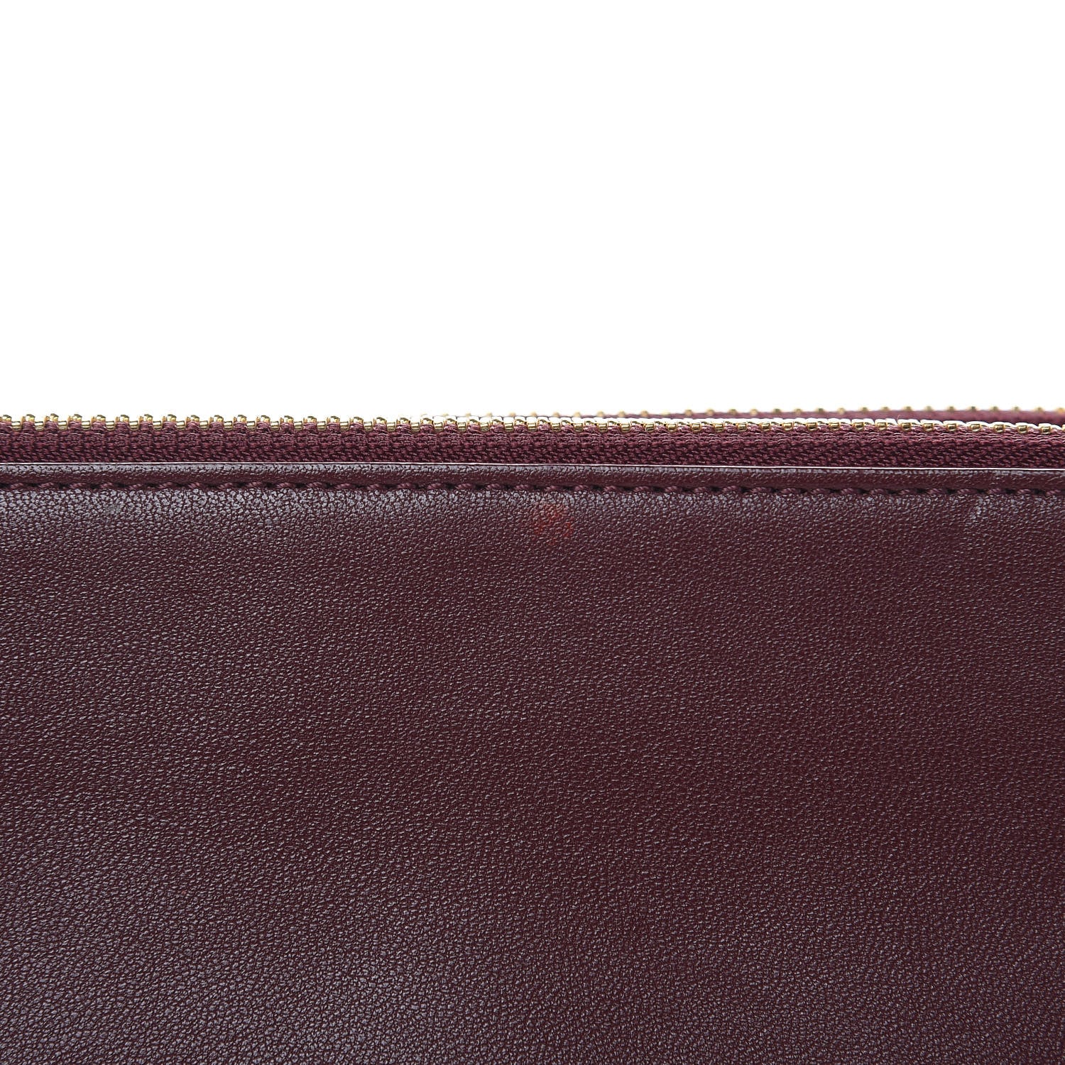 Celine Lambskin Small Trio Crossbody Bag Burgundy 14 of 14