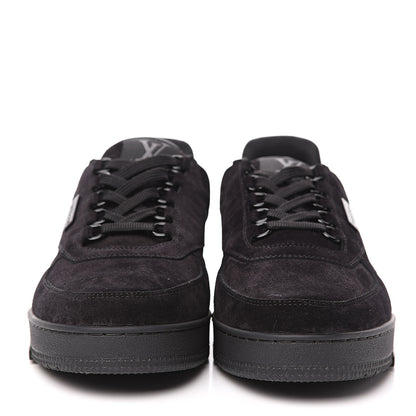Louis Vuitton Suede Uniform Sneakers 9.5 Black 2 of 8