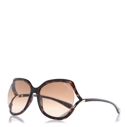 Tom Ford Anouk Sunglasses TF578 Shiny Dark Havana 1 of 7