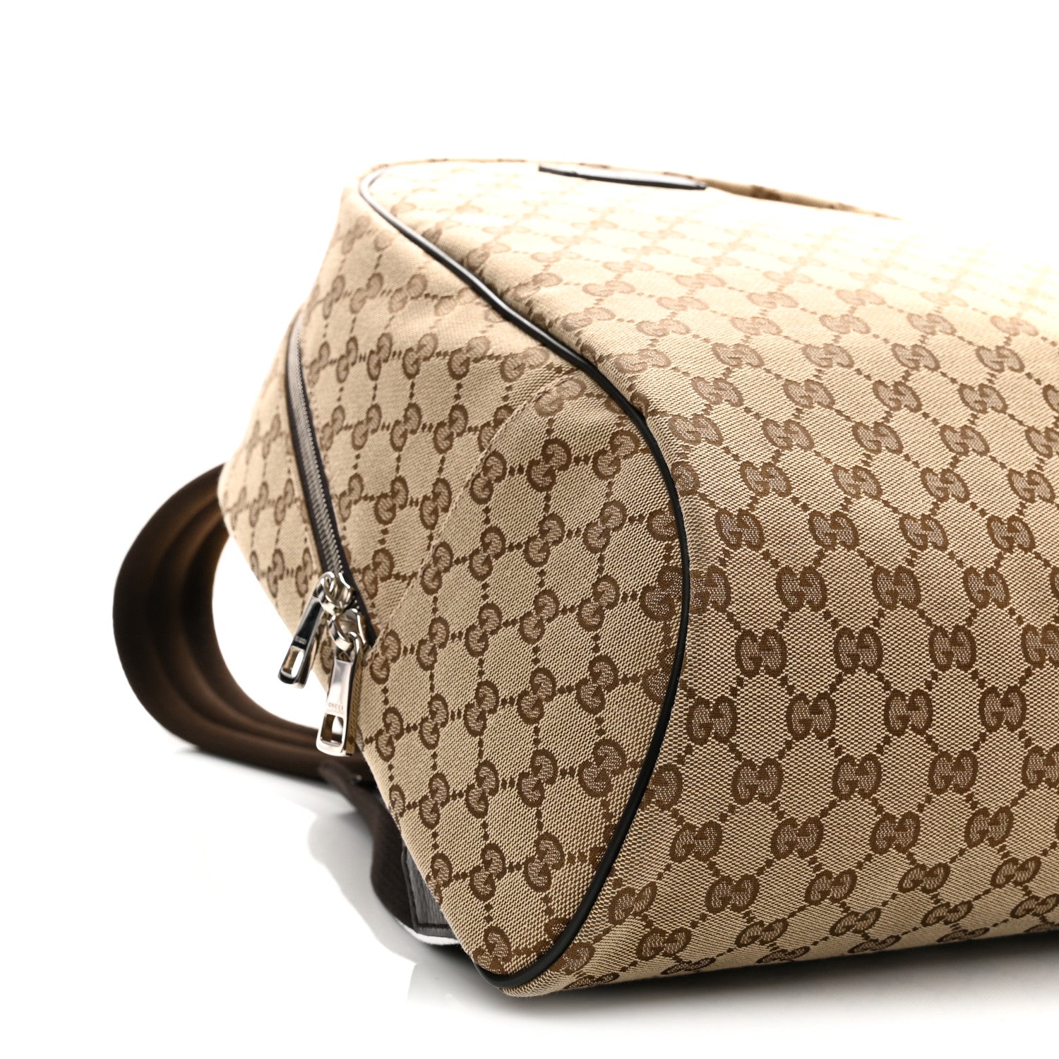 Gucci Monogram Travel Backpack Dark Brown 8 of 10
