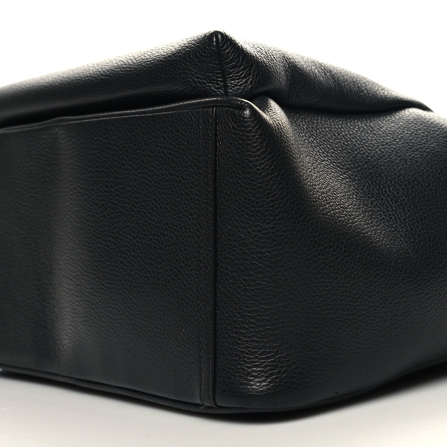 Mulberry Grain Calfskin Zipped Backpack Black 10 of 10