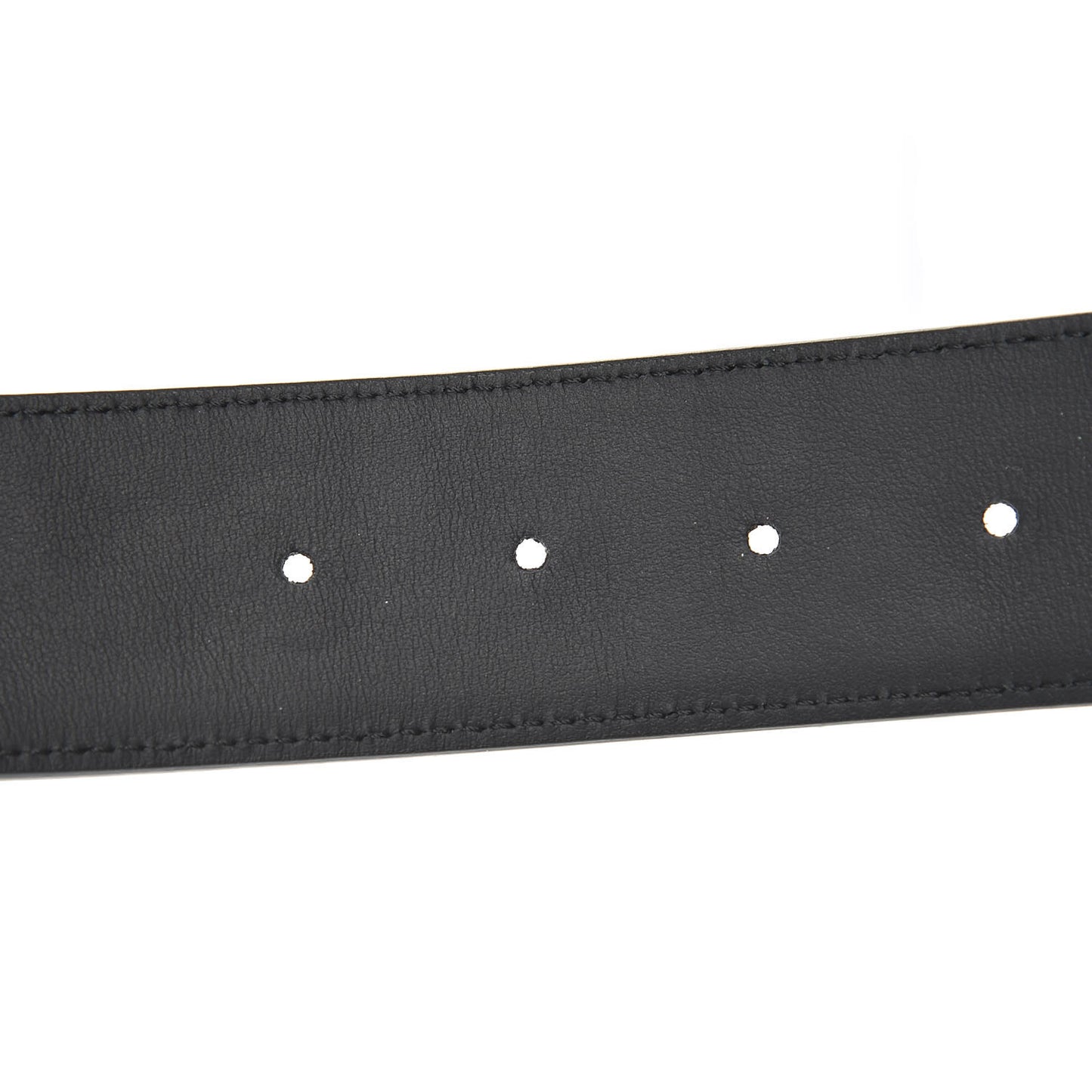 Vitello Century Bi-Color FF 1974 Embossed Belt Maya Black