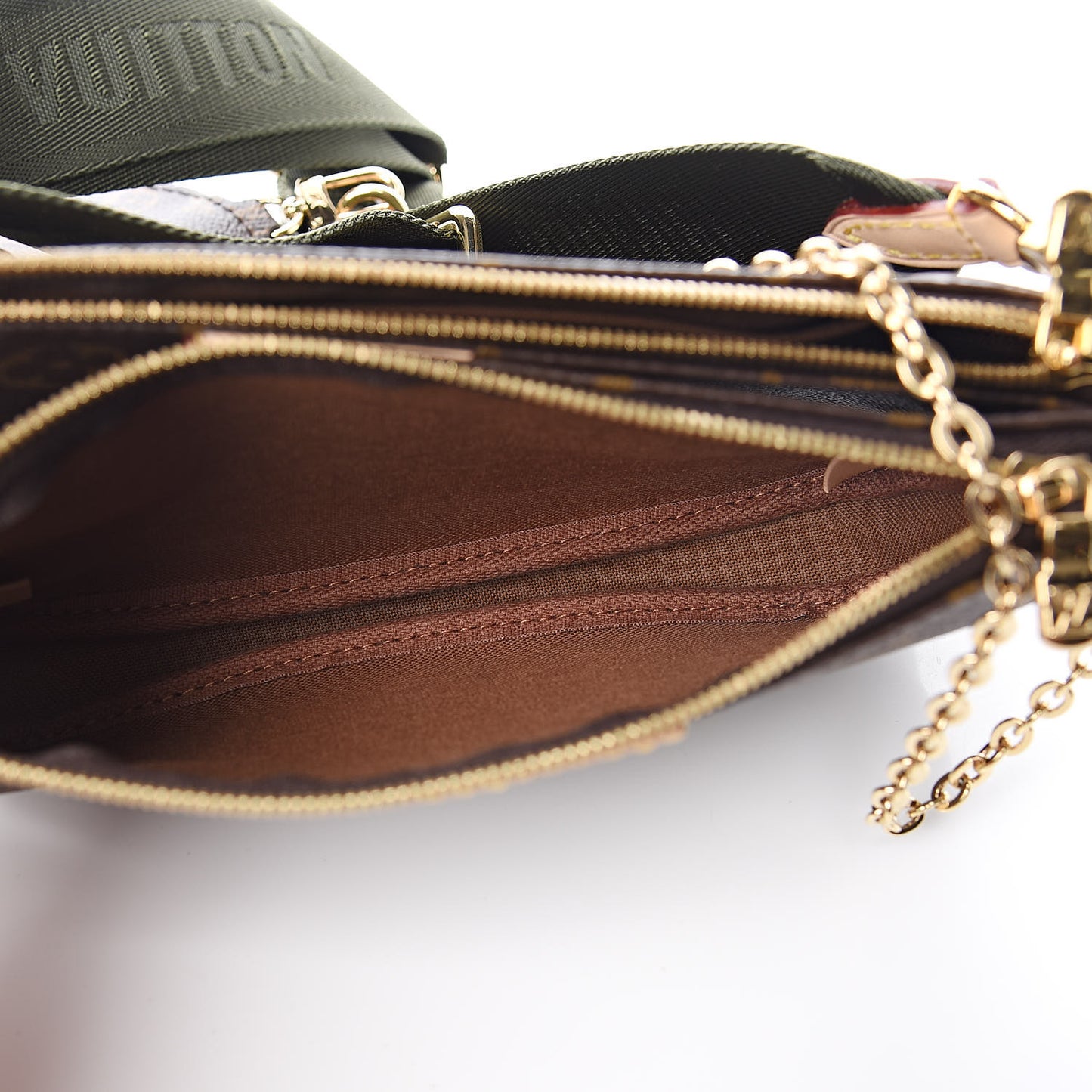 Monogram Multi Pochette Accessories Kaki